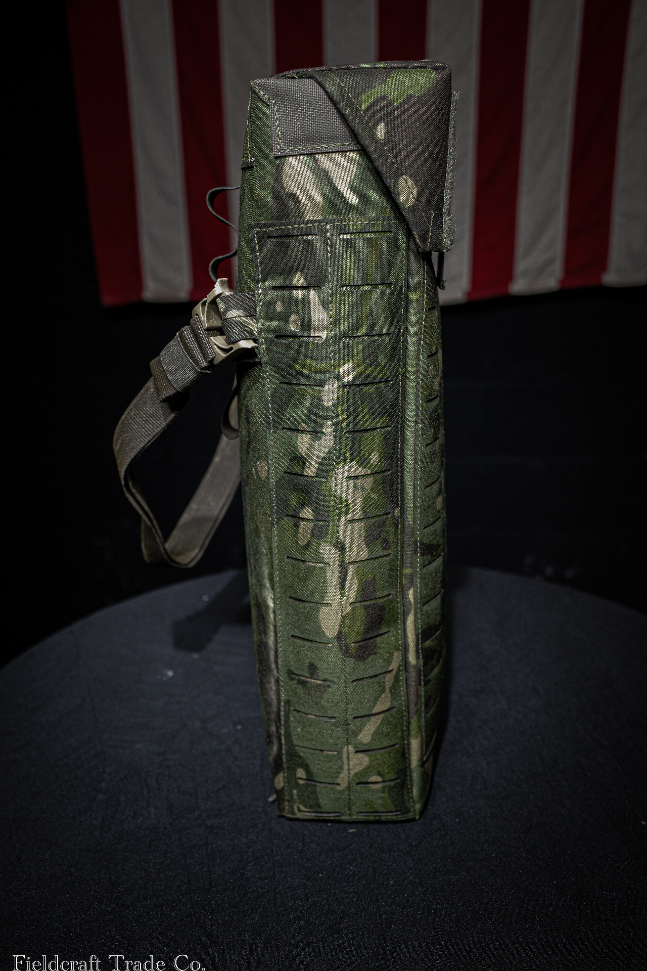 Fieldcraft Lineman's Glove Bag on a utility belt